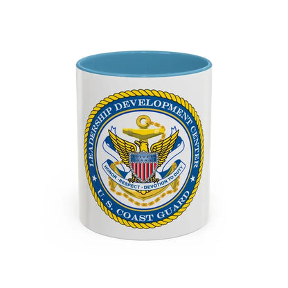 USCG LDC (U.S. Coast Guard) Accent Coffee Mug 11oz Light Blue - Go Mug Yourself