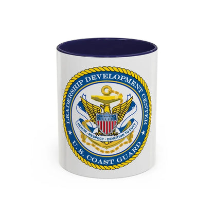USCG LDC (U.S. Coast Guard) Accent Coffee Mug 11oz Navy - Go Mug Yourself