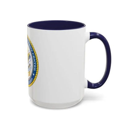 USCG LDC (U.S. Coast Guard) Accent Coffee Mug - Go Mug Yourself
