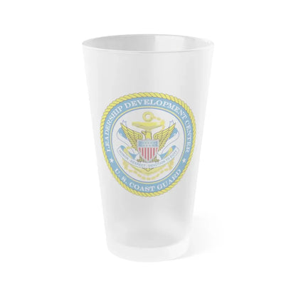 USCG LDC (U.S. Coast Guard) Frosted Pint Glass 16oz Default Title - Go Mug Yourself