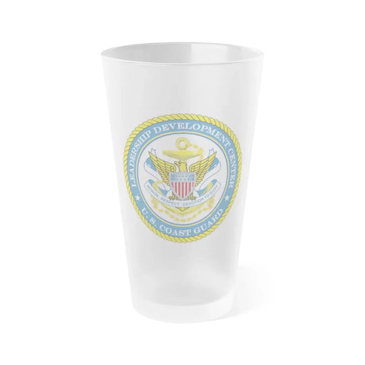 USCG LDC (U.S. Coast Guard) Frosted Pint Glass 16oz Default Title - Go Mug Yourself
