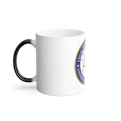 USCG Legal Service Command (U.S. Coast Guard) Color Changing Mug 11oz-Go Mug Yourself
