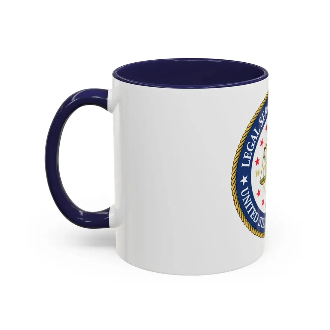 USCG Legal Service Command (U.S. Coast Guard) Accent Coffee Mug - Go Mug Yourself