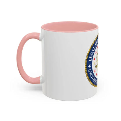 USCG Legal Service Command (U.S. Coast Guard) Accent Coffee Mug - Go Mug Yourself