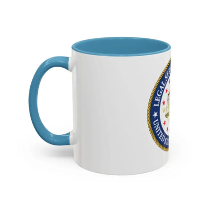 USCG Legal Service Command (U.S. Coast Guard) Accent Coffee Mug - Go Mug Yourself