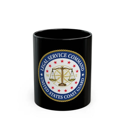 USCG Legal Service Command (U.S. Coast Guard) Black Coffee Mug 11oz - Go Mug Yourself