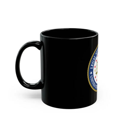 USCG Legal Service Command (U.S. Coast Guard) Black Coffee Mug - Go Mug Yourself