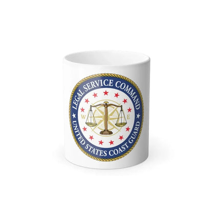 USCG Legal Service Command (U.S. Coast Guard) Color Changing Coffee Mug 11oz - Go Mug Yourself