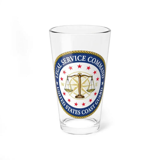 USCG Legal Service Command (U.S. Coast Guard) Pint Glass 16oz 16oz - Go Mug Yourself