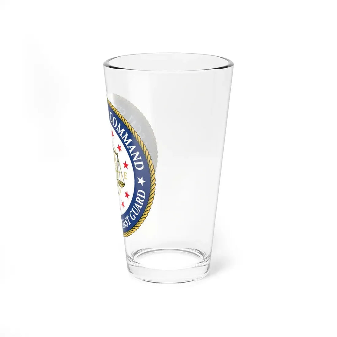 USCG Legal Service Command (U.S. Coast Guard) Pint Glass 16oz - Go Mug Yourself