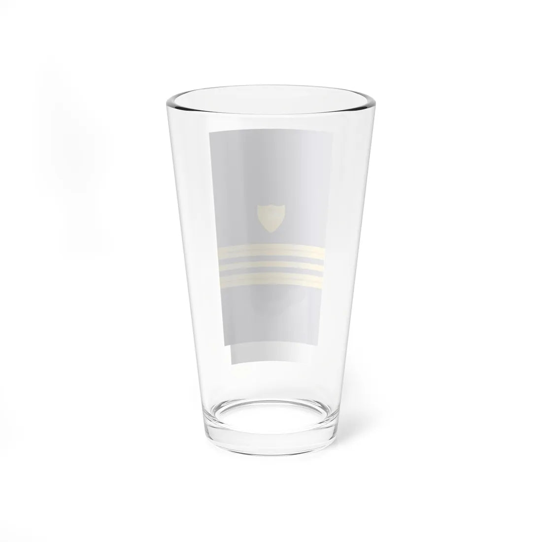 USCG Lieutenant Commander Insignia Sleeve (United States) (Military Rank) Pint Glass 16oz - Go Mug Yourself