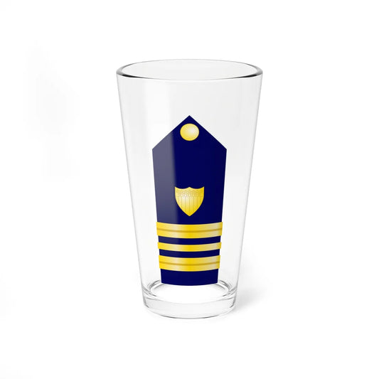 USCG Lieutenant Commander Shoulder Board (United States) (Military Rank) Pint Glass 16oz 16oz - Go Mug Yourself