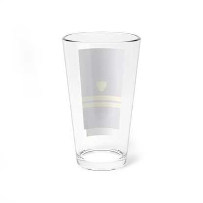 USCG Lieutenant Insignia Sleeve (United States) (Military Rank) Pint Glass 16oz - Go Mug Yourself