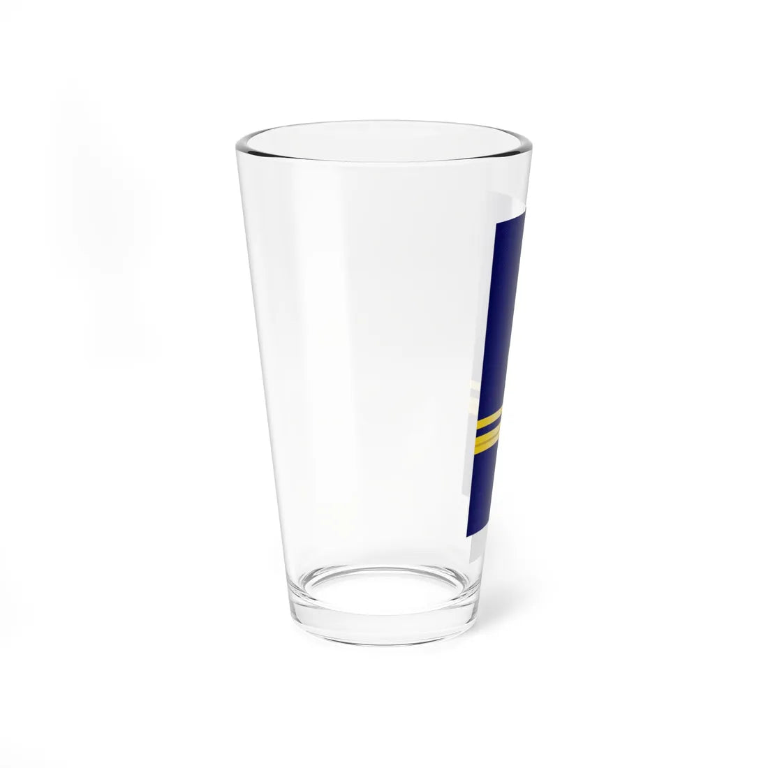 USCG Lieutenant JG Insignia Sleeve (United States) (Military Rank) Pint Glass 16oz - Go Mug Yourself