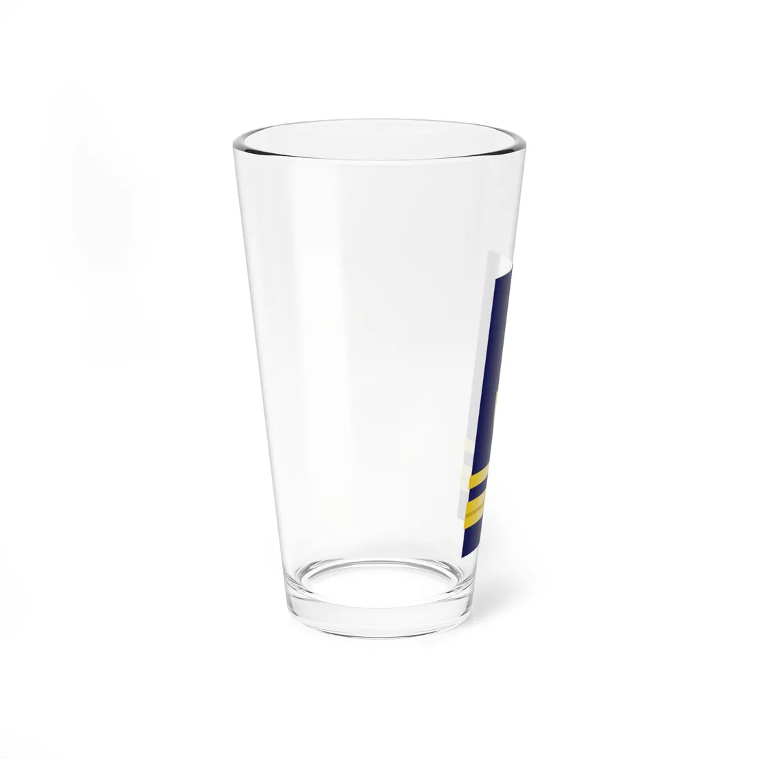 USCG Lieutenant JG Shoulder Board Enhanced (United States) (Military Rank) Pint Glass 16oz - Go Mug Yourself