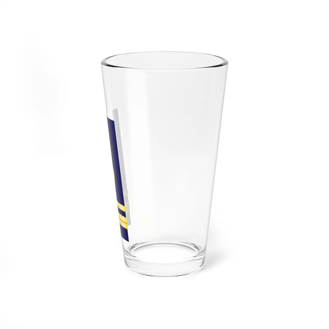 USCG Lieutenant JG Shoulder Board Enhanced (United States) (Military Rank) Pint Glass 16oz - Go Mug Yourself
