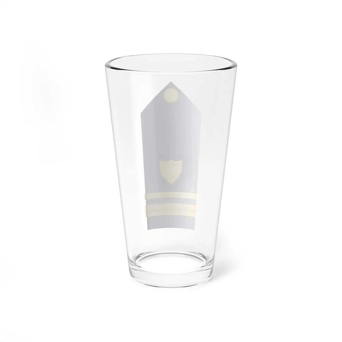 USCG Lieutenant JG Shoulder Board (United States) (Military Rank) Pint Glass 16oz - Go Mug Yourself