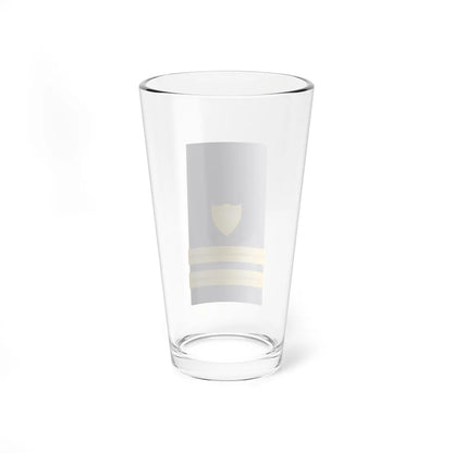 USCG Lieutenant Shoulder Board Enhanced (United States) (Military Rank) Pint Glass 16oz - Go Mug Yourself