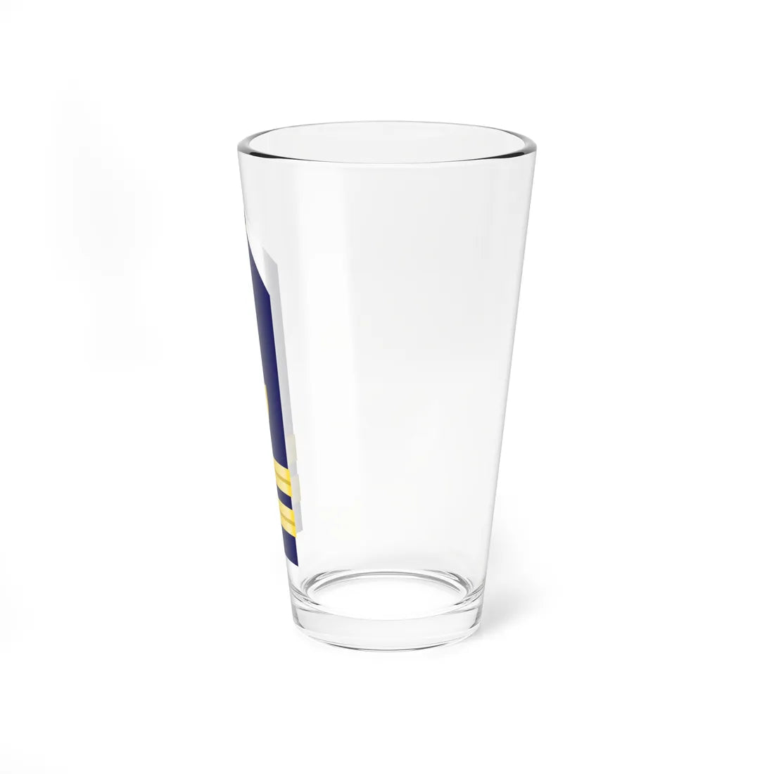 USCG Lieutenant Shoulder Board (United States) (Military Rank) Pint Glass 16oz - Go Mug Yourself