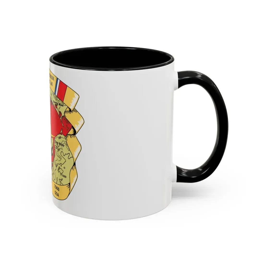 USCG Loran C  Station Port Clarence AK (U.S. Coast Guard) Accent Coffee Mug - Go Mug Yourself