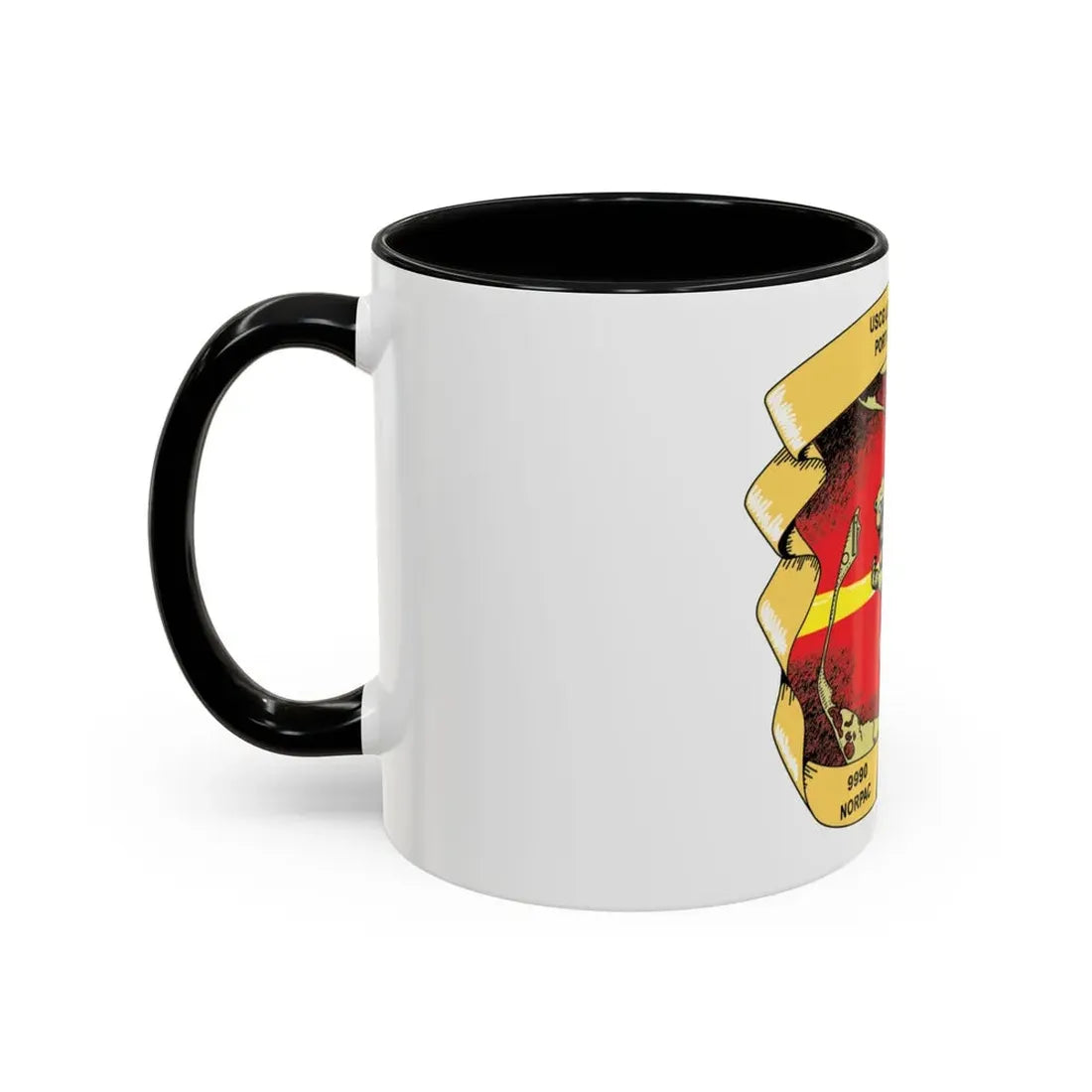 USCG Loran C  Station Port Clarence AK (U.S. Coast Guard) Accent Coffee Mug - Go Mug Yourself