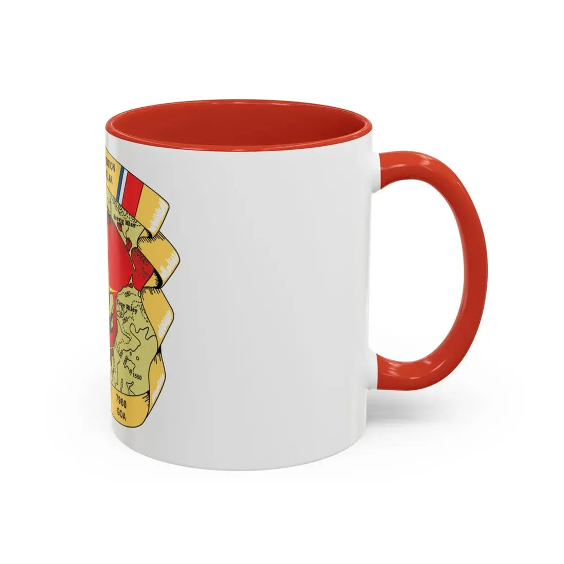 USCG Loran C  Station Port Clarence AK (U.S. Coast Guard) Accent Coffee Mug - Go Mug Yourself