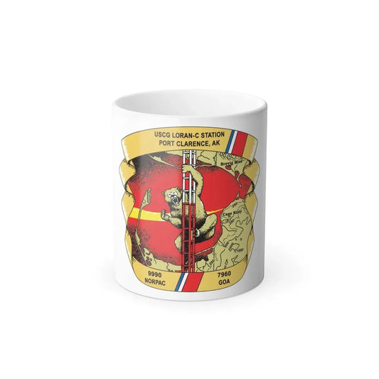USCG Loran C Station Port Clarence AK (U.S. Coast Guard) Color Changing Coffee Mug 11oz - Go Mug Yourself