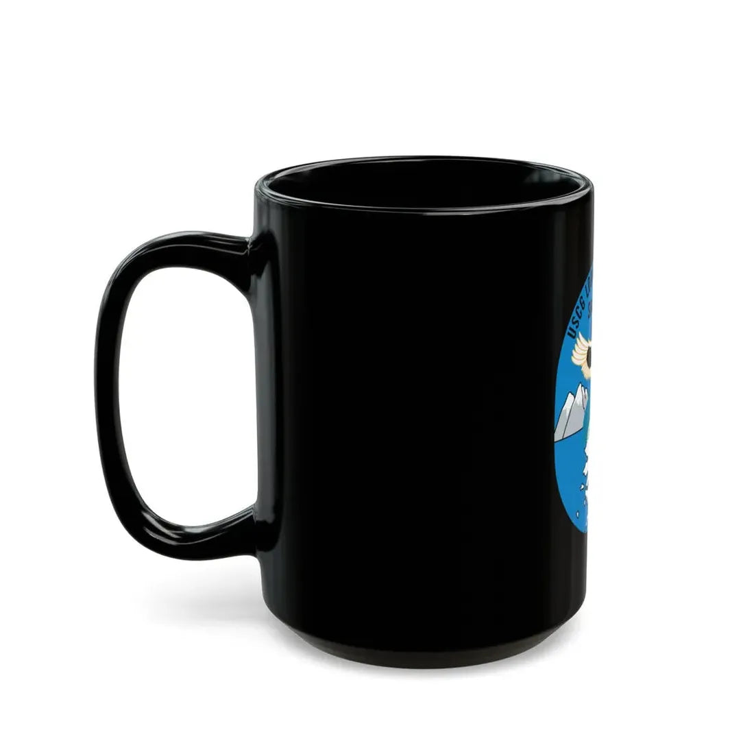 USCG Loran C Station Shoal Cove Alaska (U.S. Coast Guard) Black Coffee Mug - Go Mug Yourself