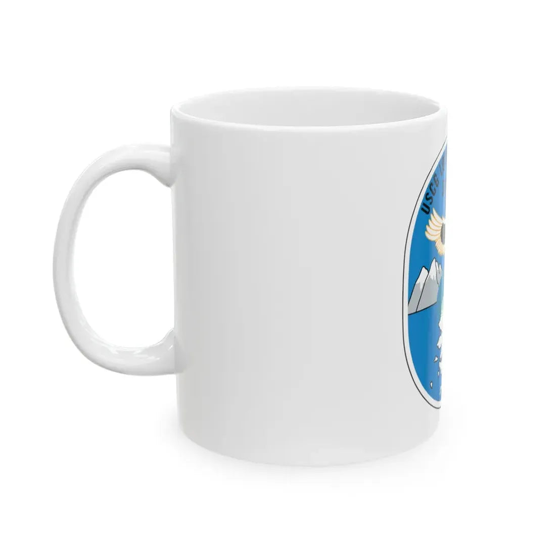 USCG Loran C Station Shoal Cove Alaska (U.S. Coast Guard) White Coffee Mug - Go Mug Yourself