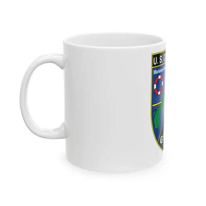 USCG Marianas Sect MSO Guam (U.S. Coast Guard) White Coffee Mug-Go Mug Yourself