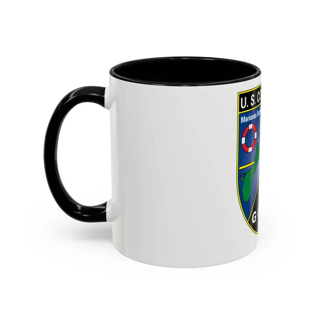 USCG Marianas Sect MSO Guam (U.S. Coast Guard) Accent Coffee Mug - Go Mug Yourself