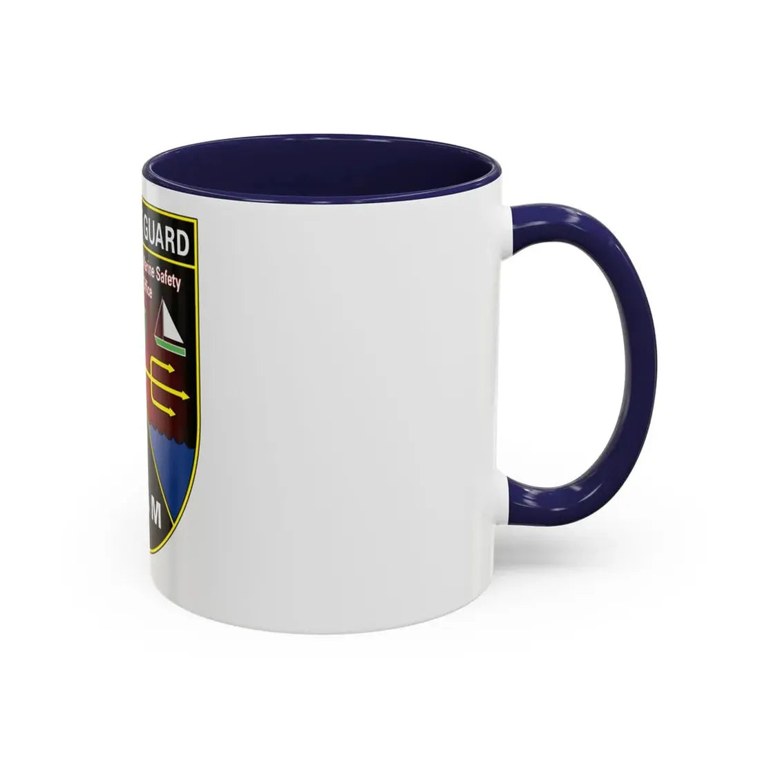 USCG Marianas Sect MSO Guam (U.S. Coast Guard) Accent Coffee Mug - Go Mug Yourself