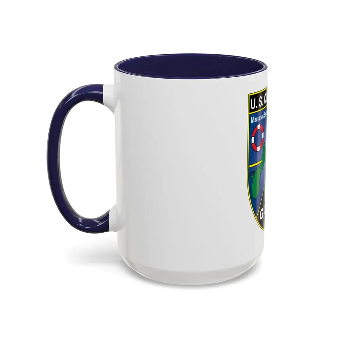 USCG Marianas Sect MSO Guam (U.S. Coast Guard) Accent Coffee Mug - Go Mug Yourself