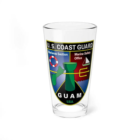 USCG Marianas Sect MSO Guam (U.S. Coast Guard) Pint Glass 16oz 16oz - Go Mug Yourself