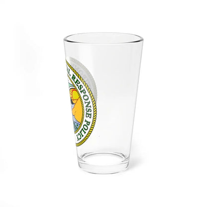 USCG Marine Environmental Resp Policy (U.S. Coast Guard) Pint Glass 16oz-Go Mug Yourself