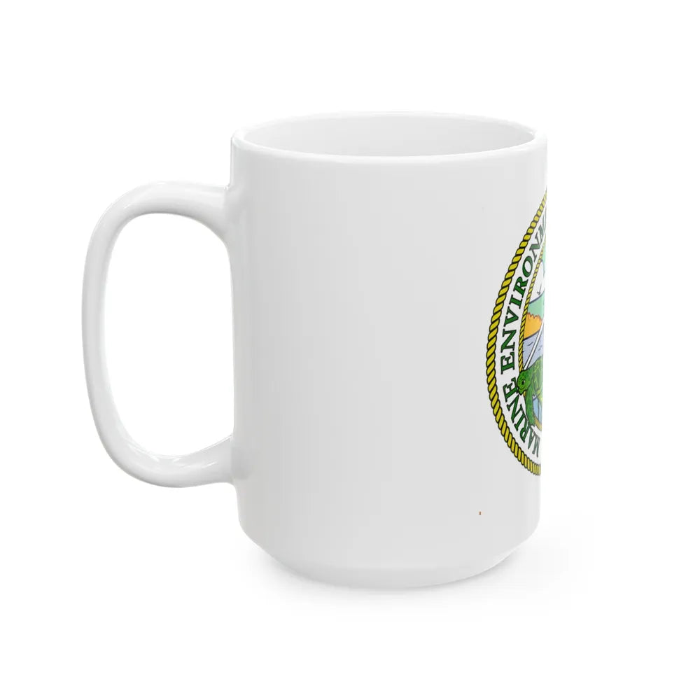 USCG Marine Environmental Resp Policy (U.S. Coast Guard) White Coffee Mug-Go Mug Yourself