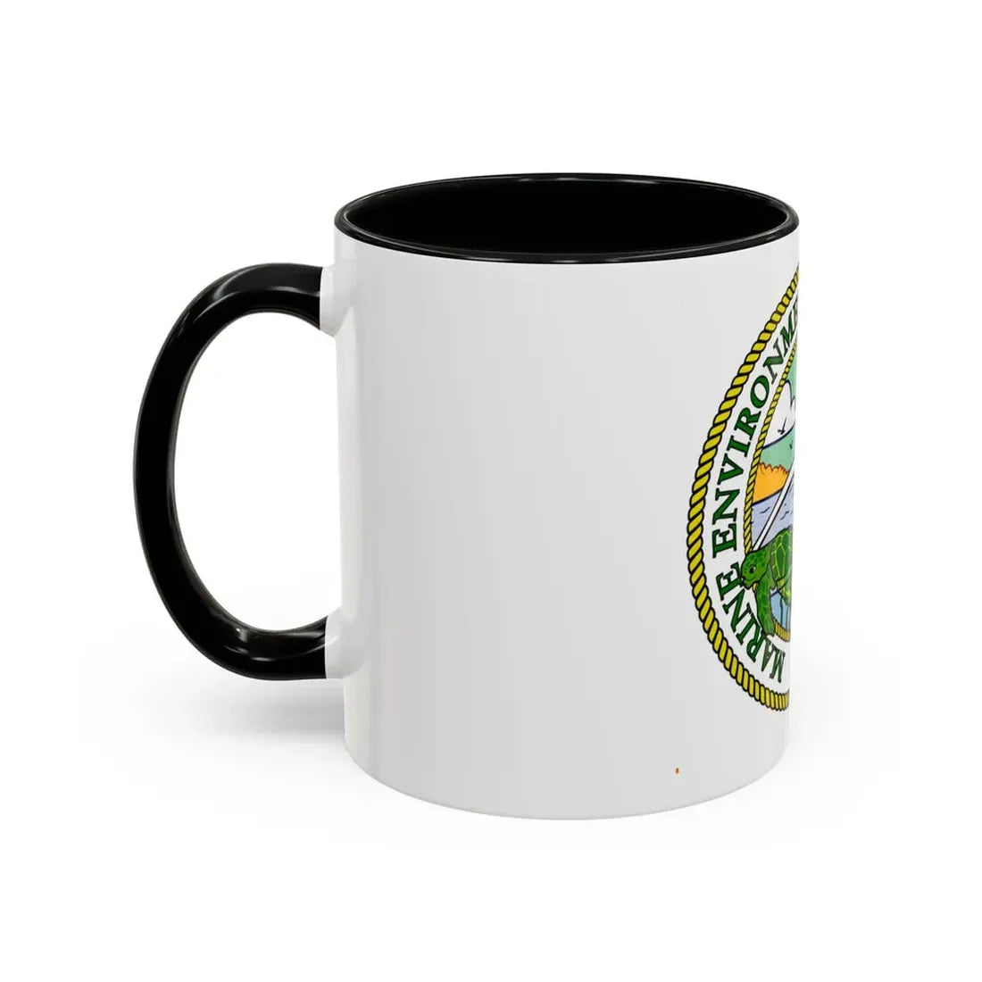 USCG Marine Environmental Resp Policy (U.S. Coast Guard) Accent Coffee Mug - Go Mug Yourself