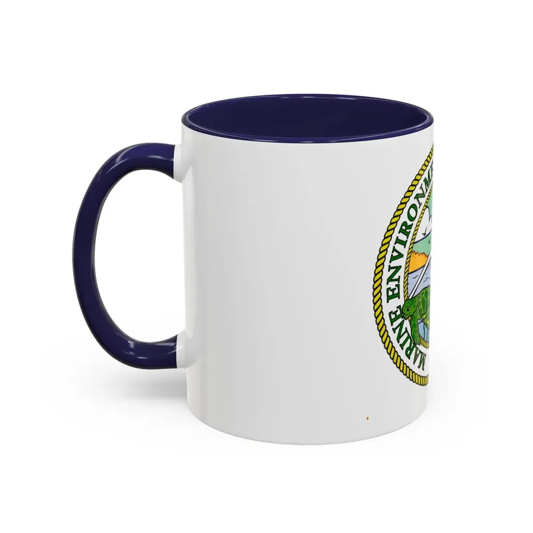 USCG Marine Environmental Resp Policy (U.S. Coast Guard) Accent Coffee Mug - Go Mug Yourself