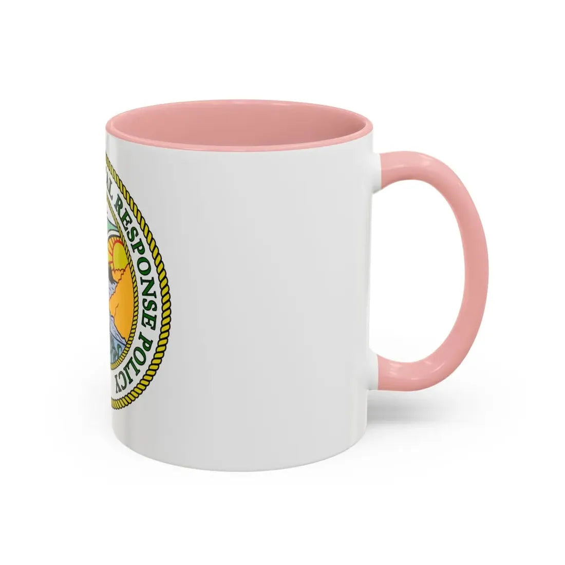 USCG Marine Environmental Resp Policy (U.S. Coast Guard) Accent Coffee Mug - Go Mug Yourself