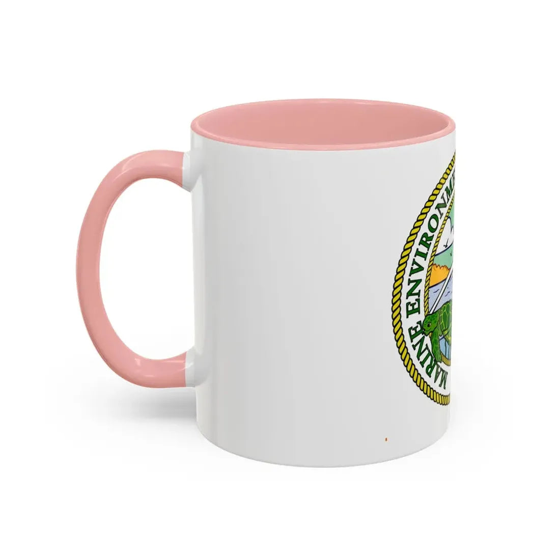 USCG Marine Environmental Resp Policy (U.S. Coast Guard) Accent Coffee Mug - Go Mug Yourself