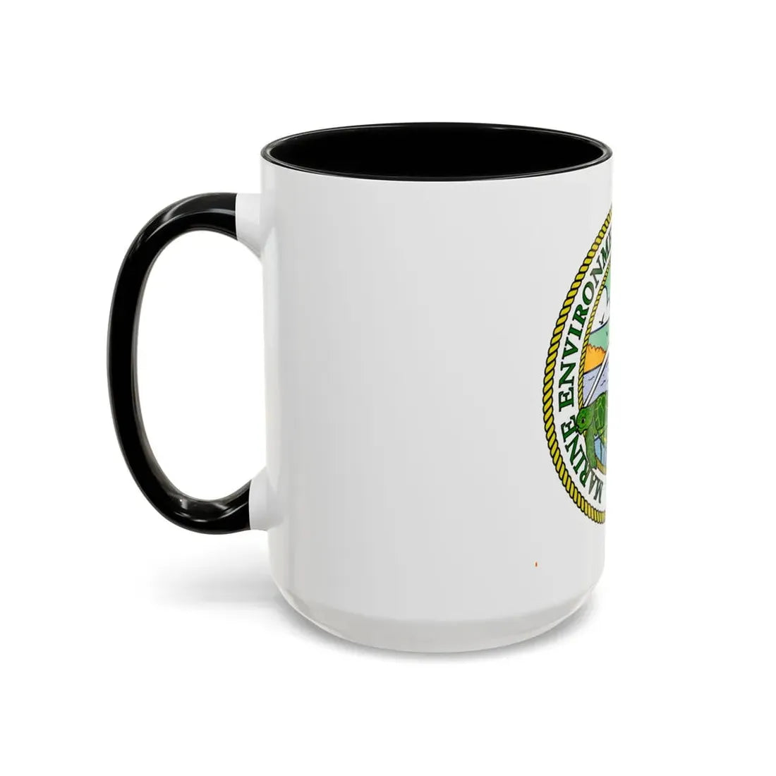 USCG Marine Environmental Resp Policy (U.S. Coast Guard) Accent Coffee Mug - Go Mug Yourself