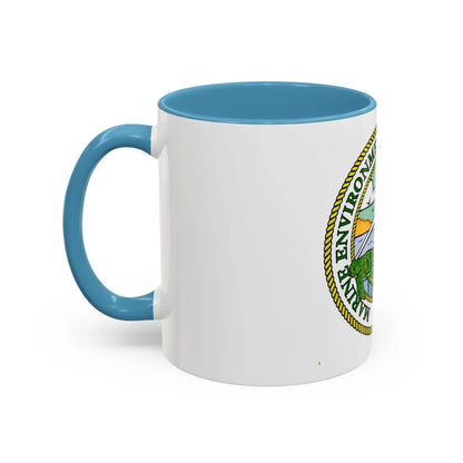 USCG Marine Environmental Resp Policy (U.S. Coast Guard) Accent Coffee Mug - Go Mug Yourself