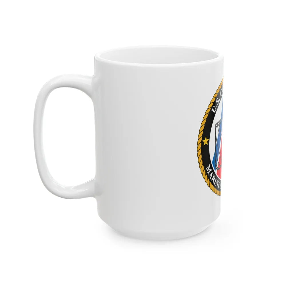 USCG MARINE SAFETY CENTER (U.S. Coast Guard) White Coffee Mug-Go Mug Yourself