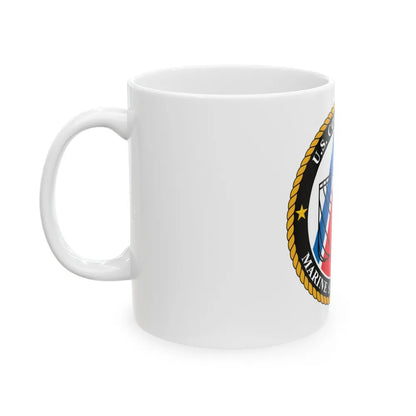 USCG MARINE SAFETY CENTER (U.S. Coast Guard) White Coffee Mug-Go Mug Yourself