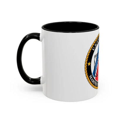 USCG MARINE SAFETY CENTER (U.S. Coast Guard) Accent Coffee Mug - Go Mug Yourself
