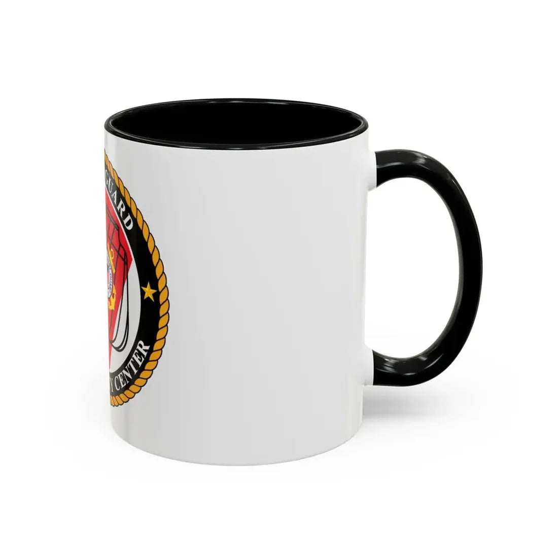 USCG MARINE SAFETY CENTER (U.S. Coast Guard) Accent Coffee Mug - Go Mug Yourself