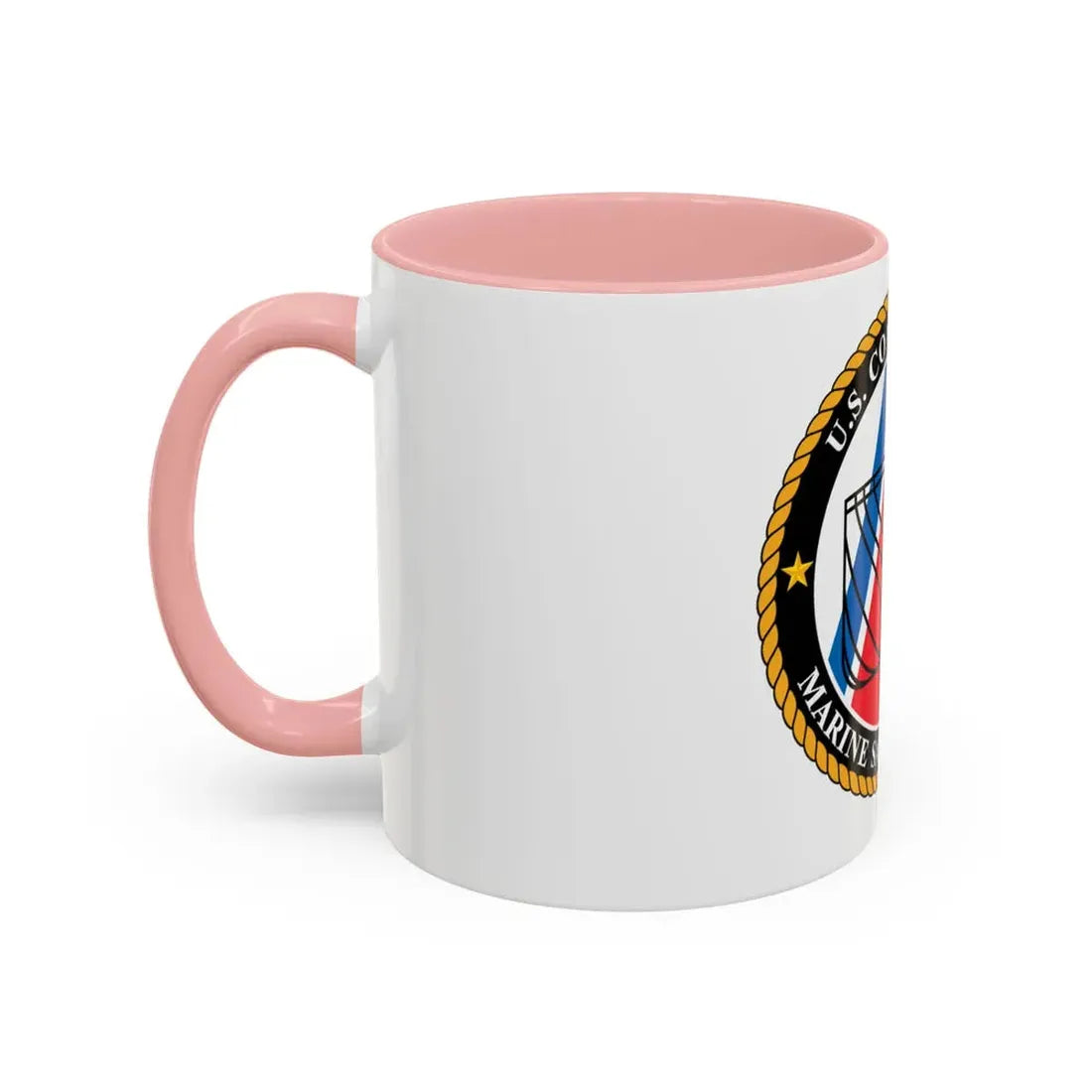USCG MARINE SAFETY CENTER (U.S. Coast Guard) Accent Coffee Mug - Go Mug Yourself