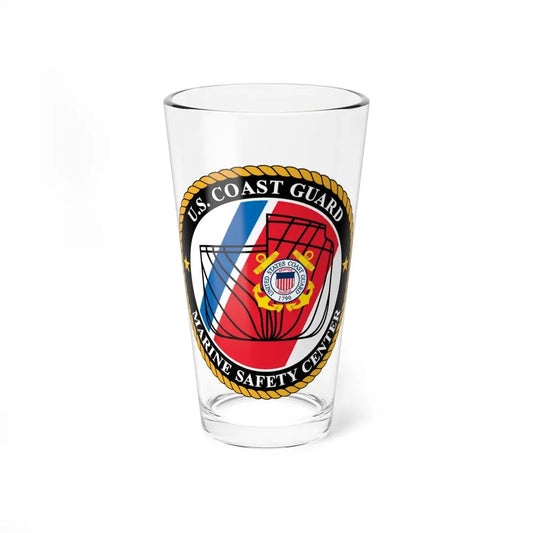 USCG MARINE SAFETY CENTER (U.S. Coast Guard) Pint Glass 16oz 16oz - Go Mug Yourself