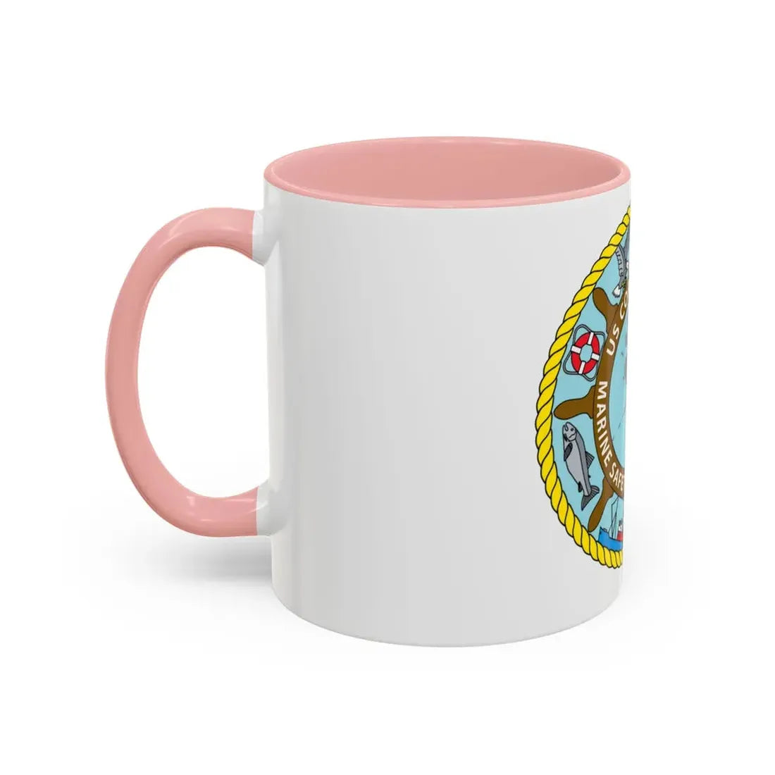 USCG Marine Safety Office Juneau (U.S. Coast Guard) Accent Coffee Mug - Go Mug Yourself