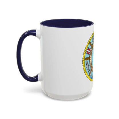 USCG Marine Safety Office Juneau (U.S. Coast Guard) Accent Coffee Mug - Go Mug Yourself